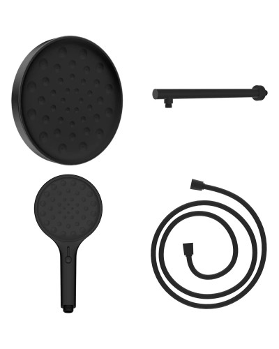 Душевой набор Vincea Inspire VSHH-3I2AHMB черный матовый