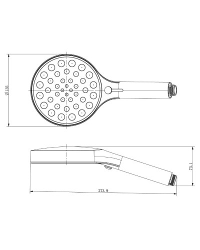 Душевой набор Vincea Inspire VSHH-3I2AHMB черный матовый