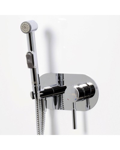 Гигиенический душ со смесителем WasserKRAFT Main 4138 Хром