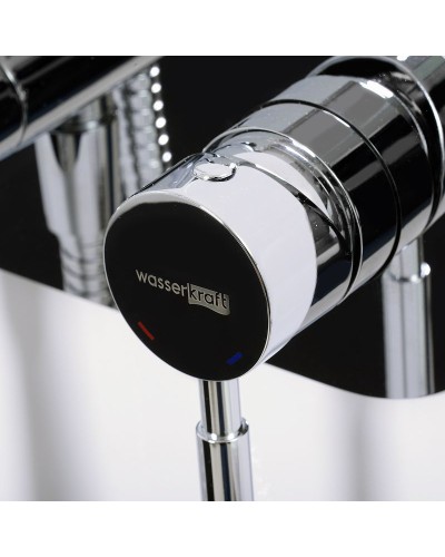 Гигиенический душ со смесителем WasserKRAFT Main 4138 Хром
