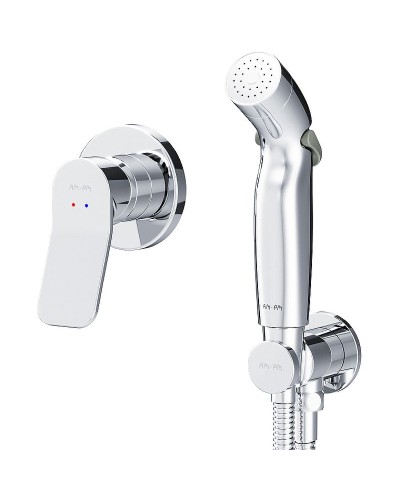 Гигиенический душ со смесителем AM.PM X-Joy F40H85A00 Хром