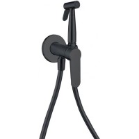 Гигиенический душ со смесителем Aquanet Passion AF300-52B Черный