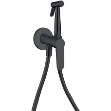 Гигиенический душ со смесителем Aquanet Passion AF300-52B Черный