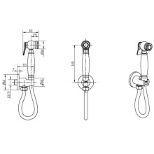 Гигиенический душ Boheme Medici 404-2 Бронза