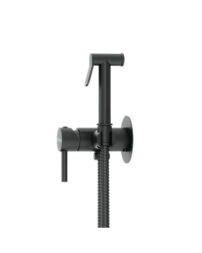 Гигиенический душ со смесителем Damixa Option 217000000 Черный матовый