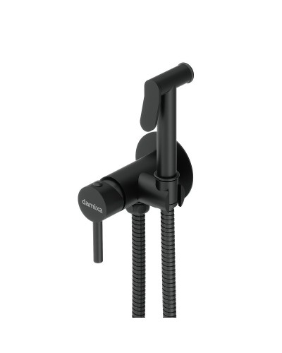 Гигиенический душ со смесителем Damixa Option 217000000 Черный матовый
