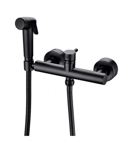 Гигиенический душ со смесителем Bravat D9141BW-RUS Черный