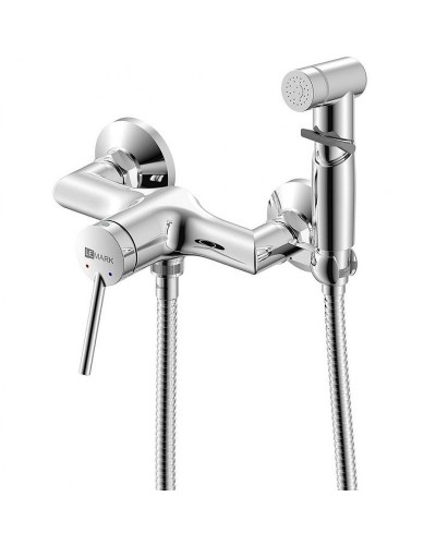 Гигиенический душ со смесителем Lemark Minima LM3818C Хром
