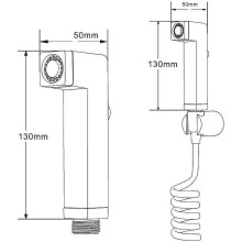 Гигиенический душ Orange HS021bk Черный