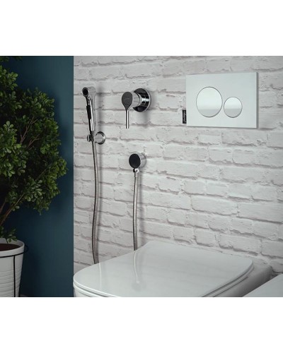 Гигиенический душ со смесителем Jacob Delafon Elate E24610-CP Хром