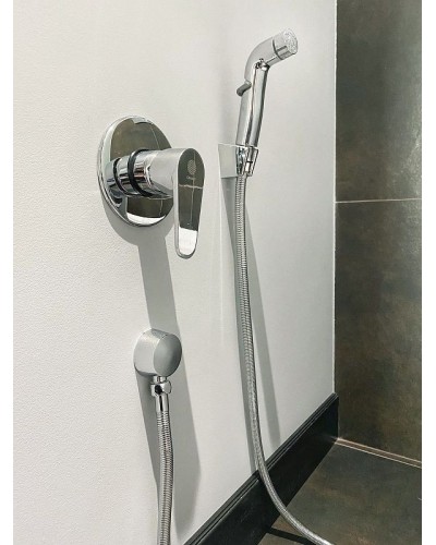 Гигиенический душ со смесителем Orange Otto M22-455cr Хром глянцевый