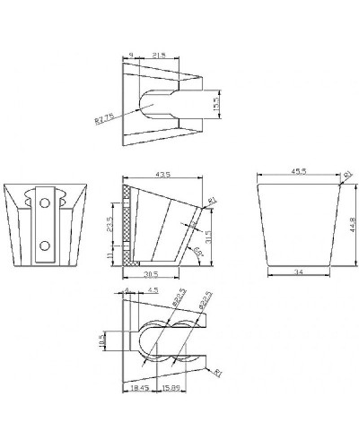 Гигиенический душ со смесителем Aquanet Static 1.01 257144 Хром