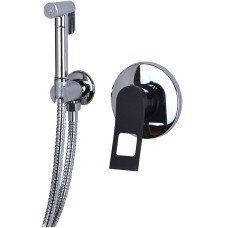 Гигиенический душ со смесителем Bronze de Luxe Element EL28CB Хром Черный
