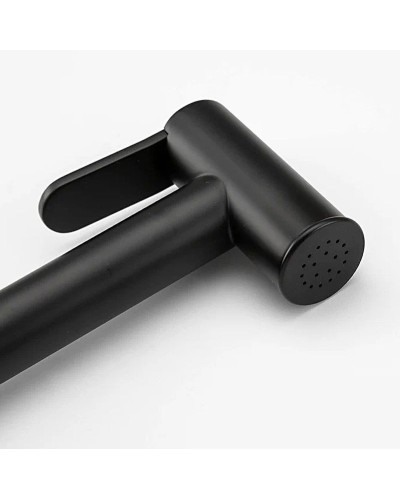 Гигиенический душ со смесителем Gappo G7290-6 с термостатом Черный матовый