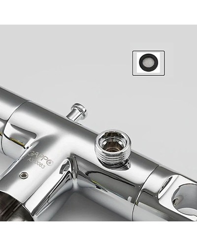 Гигиенический душ со смесителем Gappo G7290 с термостатом Хром