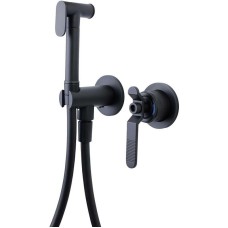 Гигиенический душ со смесителем Bronze de Luxe 1760'S Loft 3253SB Черный матовый