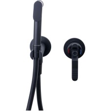 Гигиенический душ со смесителем Bronze de Luxe 1760'S Loft 3253SB Черный матовый