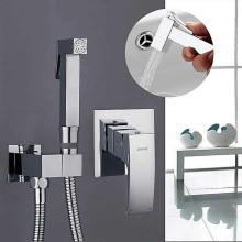 Гигиенический душ со смесителем Gappo Jacob G7207 Хром