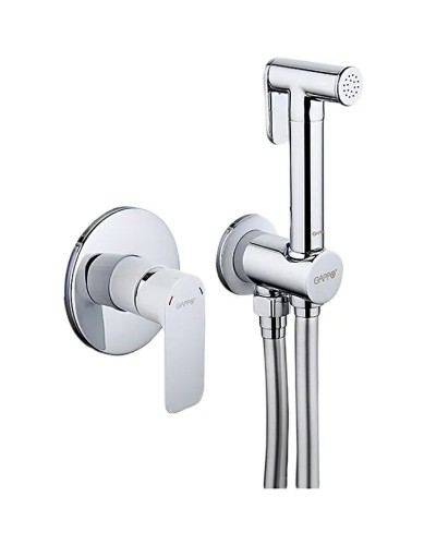 Гигиенический душ со смесителем Gappo Noar G7248 Белый Хром