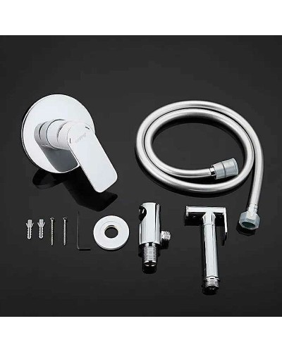 Гигиенический душ со смесителем Gappo Noar G7248 Белый Хром