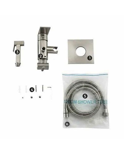 Гигиенический душ со смесителем Gappo G7299-20 Сатин