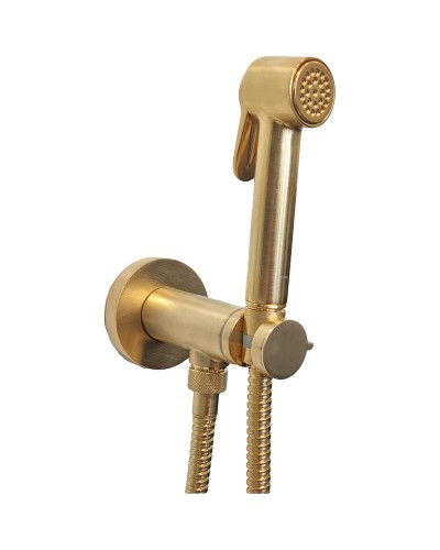 Гигиенический душ Bossini Paloma Brass E37005B.043 Золото сатинированное