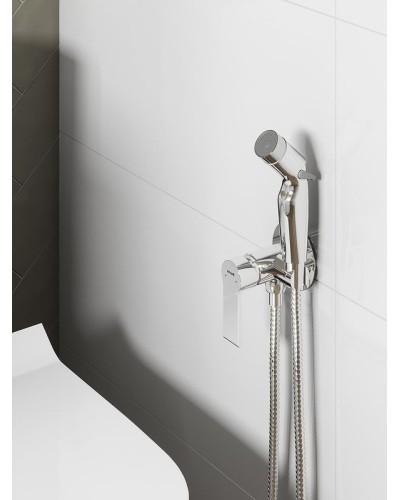 Гигиенический душ со смесителем Cersanit Brasko 64102 Хром