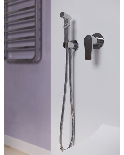 Гигиенический душ со смесителем Cersanit Moduo 64105 Хром