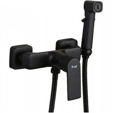 Гигиенический душ со смесителем Frap H71-6 F2071-6 Черный матовый