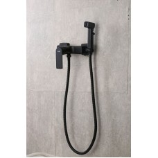 Гигиенический душ со смесителем Frap H71-6 F2071-6 Черный матовый