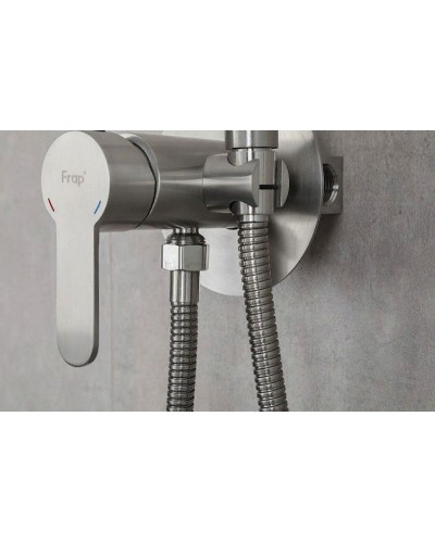 Гигиенический душ со смесителем Frap H801 F72801 Сатин