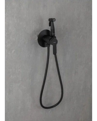 Гигиенический душ со смесителем Frap H801-6 F72801-6 Черный матовый