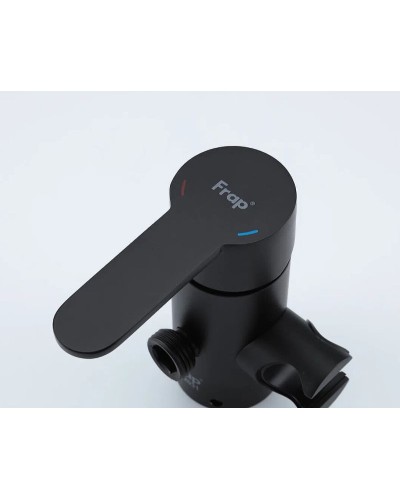 Гигиенический душ со смесителем Frap H801-6 F72801-6 Черный матовый