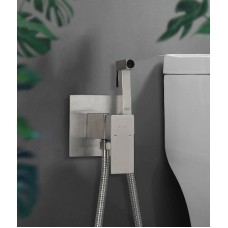 Гигиенический душ со смесителем Frap H802 F72802 Сатин