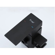 Гигиенический душ со смесителем Frap H802-6 F72802-6 Черный матовый