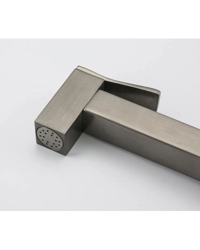 Гигиенический душ со смесителем Gappo G17-9 G7217-9 Оружейная сталь