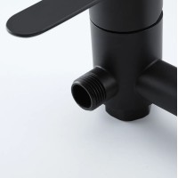 Гигиенический душ со смесителем Frap H801-6 F20801-6 Черный матовый