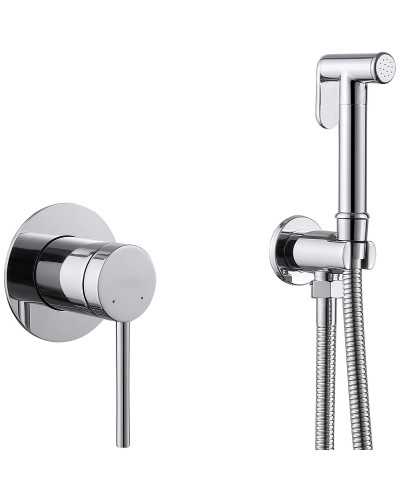 Гигиенический душ со смесителем Abber Emotion AF8825 Хром