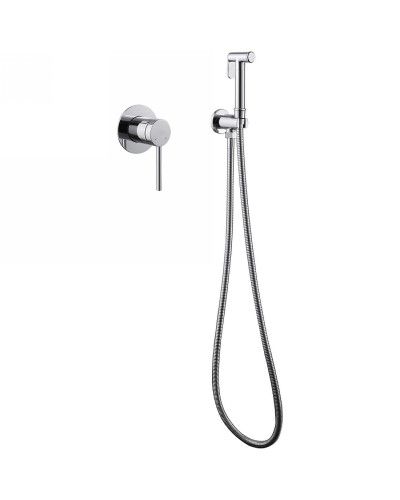 Гигиенический душ со смесителем Abber Emotion AF8825 Хром