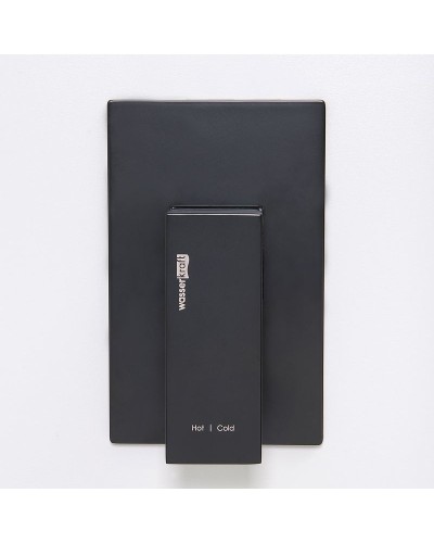 Гигиенический душ со смесителем WasserKRAFT A02041 Черный матовый