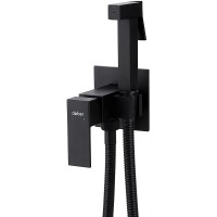 Гигиенический душ со смесителем Abber Daheim AF8226B Черный матовый