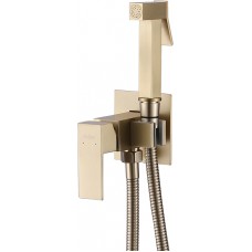 Гигиенический душ со смесителем Abber Daheim AF8226G Золото матовое