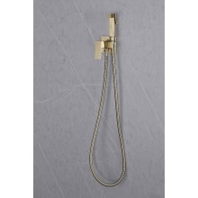 Гигиенический душ со смесителем Abber Daheim AF8226G Золото матовое