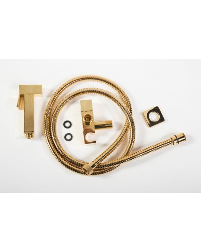 Гигиенический душ с гибким шлангом 120см держателем и запорным вентилем CEZARES CZR-L-DIF-NOP