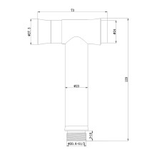 Гигиеническая лейка AltroBagno BS 060201 NeOp
