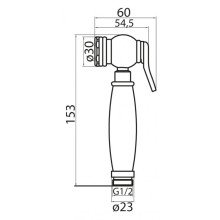 Гигиенический душ Cezares CZR-ID4-02