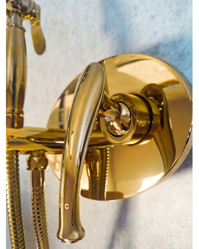 Встраиваемый гигиенический душ AltroBagno Beatrice 060113 Or