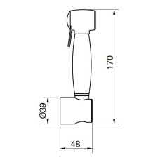 Гигиенический душ CEZARES ATLANTIS-U-ID-02