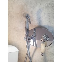 Встраиваемый гигиенический душ AltroBagno Opera 060103 Cr