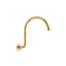 Душевой кронштейн 300 мм золото 24 карат Cezares CZR-TDA2-03/24